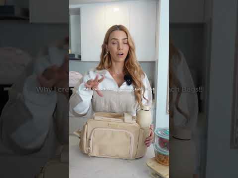 Luxe Insulated Lunch Bag - Black