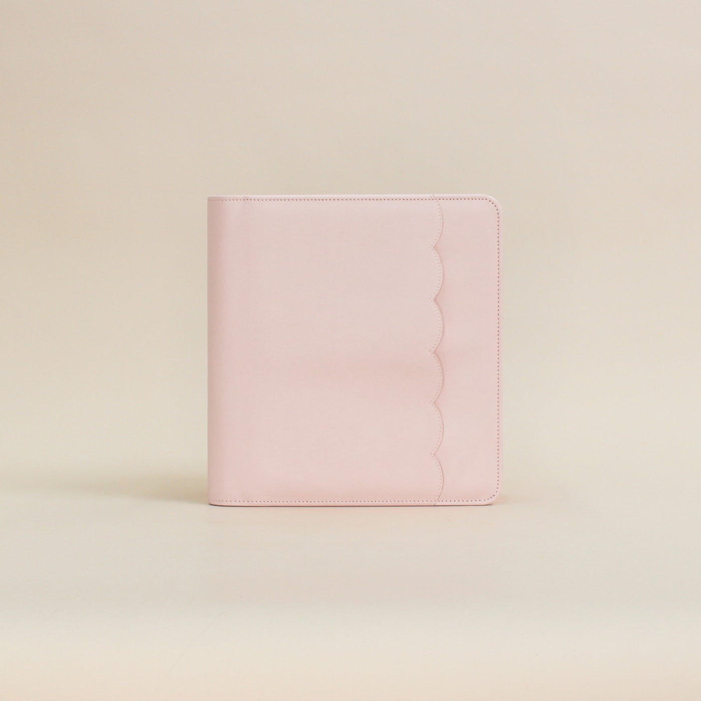 Luxe Zip-up Planner Folio - Blush - Small