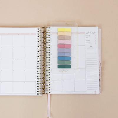 Snap-in 'This Month' Sticky Note Bookmark - Gold