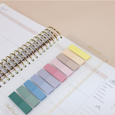 Snap-in 'This Month' Sticky Note Bookmark - Gold