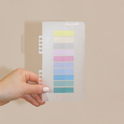 Snap-in 'This Month' Sticky Note Bookmark - Rose Gold
