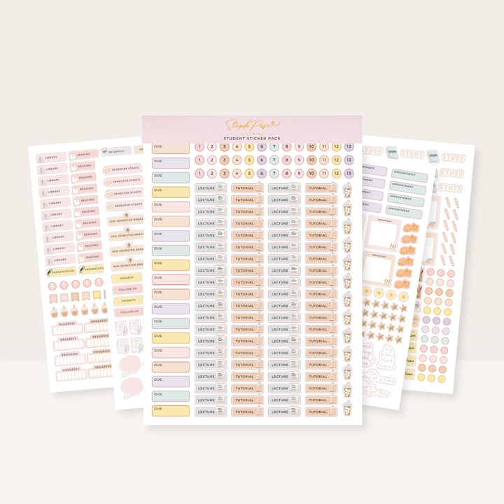 Student Sticker Pack