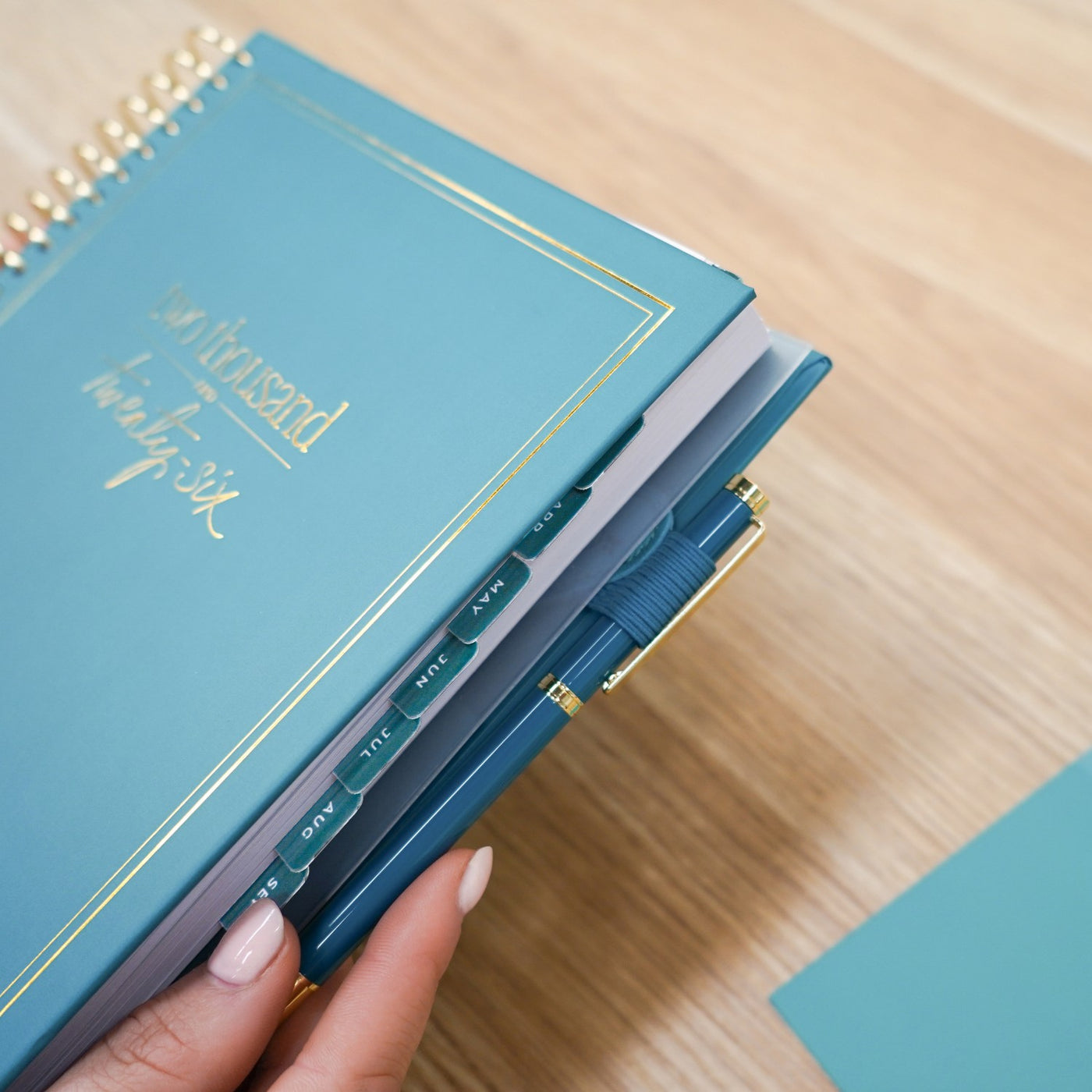 Stick-on Pen Loop - Teal