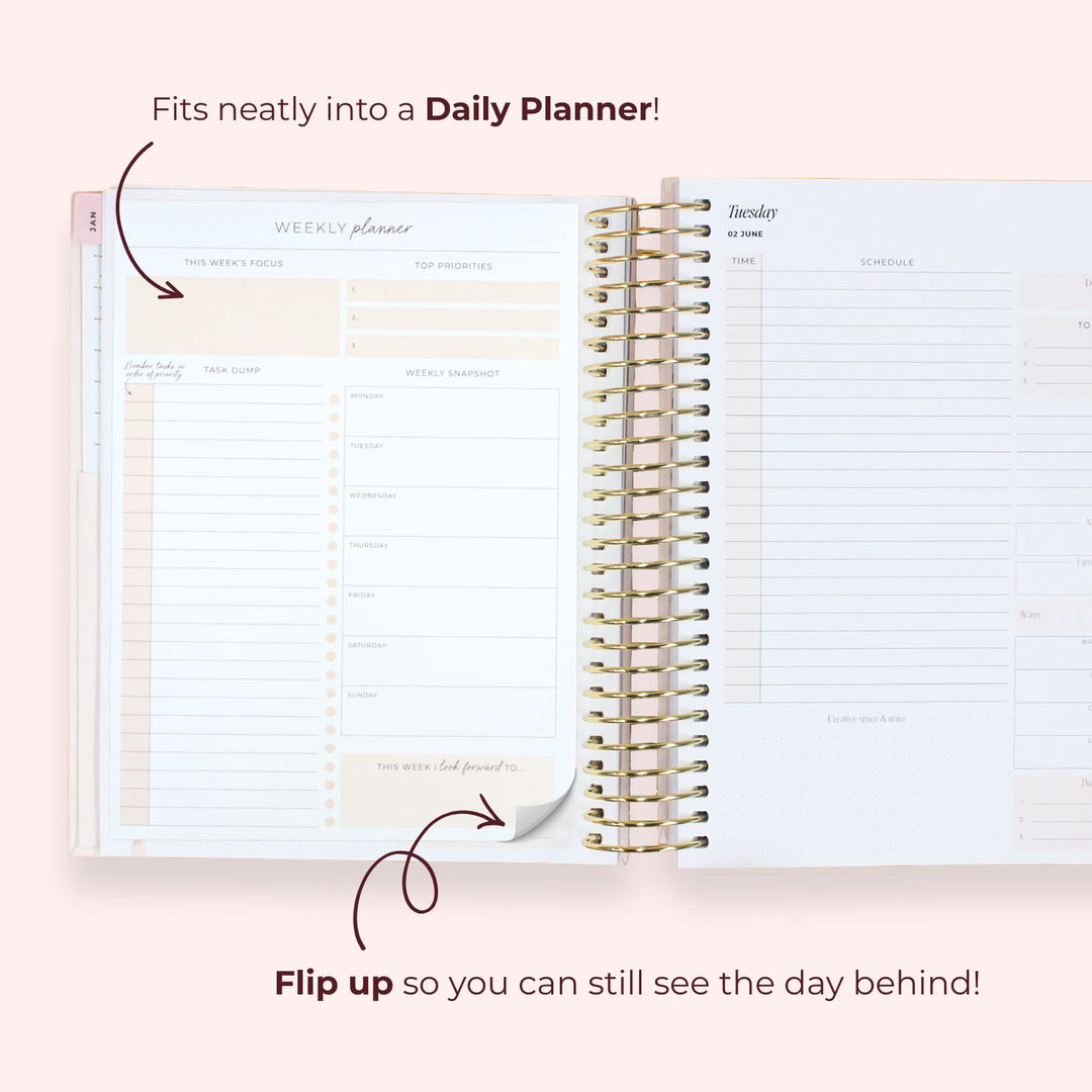 Weekly Task Planner Sticky-Notes