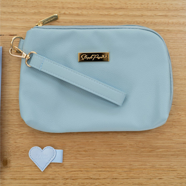 Tech &amp; Life Organiser Pouch - Periwinkle Blue