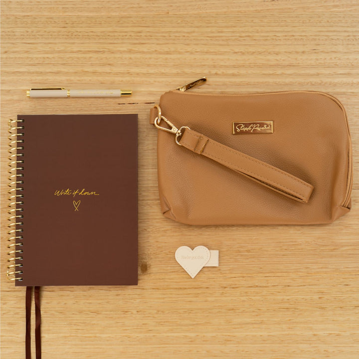 Tech &amp; Life Organiser Pouch - Tan