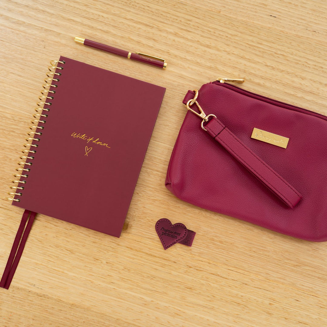 Tech &amp; Life Organiser Pouch - Berry