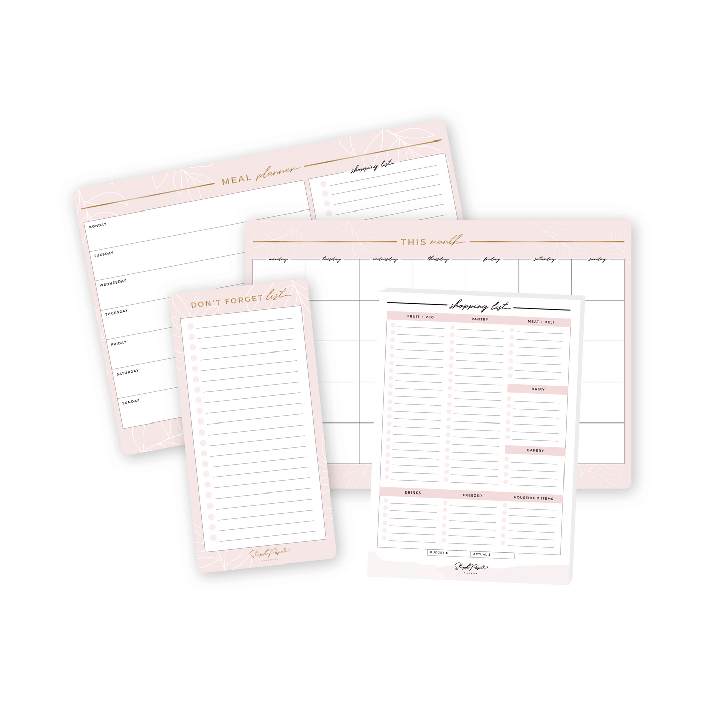 The Meal Planner Boss Bundle