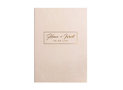 Home & Work To-Do List
