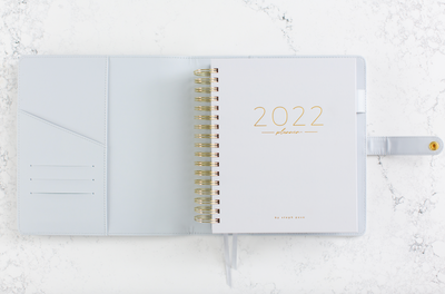 Grey Planner Cover (Signature, Daily + Classic)