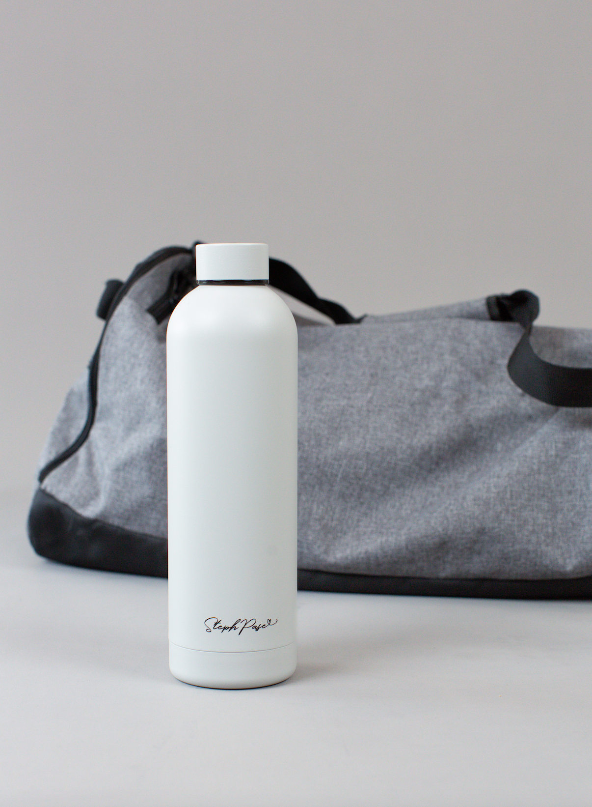 Insulated Water Drink Bottle 750ml Grey